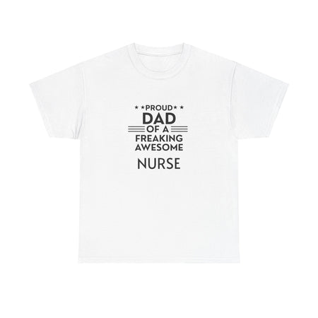 Proud Dad of a Freaking Awesome - Personalized Shirt Father’s Day