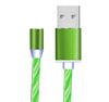 GlowMag™ Magnetic Charging Cable with Flowing LED Lights (iPhone & Android Compatible)