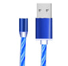 GlowMag™ Magnetic Charging Cable with Flowing LED Lights (iPhone & Android Compatible)
