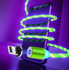 GlowMag™ Magnetic Charging Cable with Flowing LED Lights (iPhone & Android Compatible)
