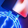 GlowMag™ Magnetic Charging Cable with Flowing LED Lights (iPhone & Android Compatible)