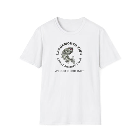 LargeMouth Fish Sport Fishing Club Shirt - Perfect Tee for the Ultimate Fishing Vibe